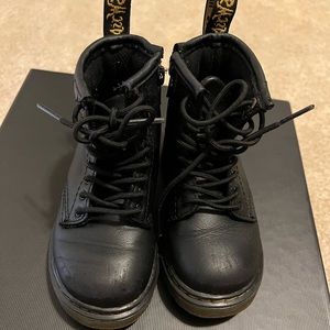 Dr. Martens Kids Black Boots